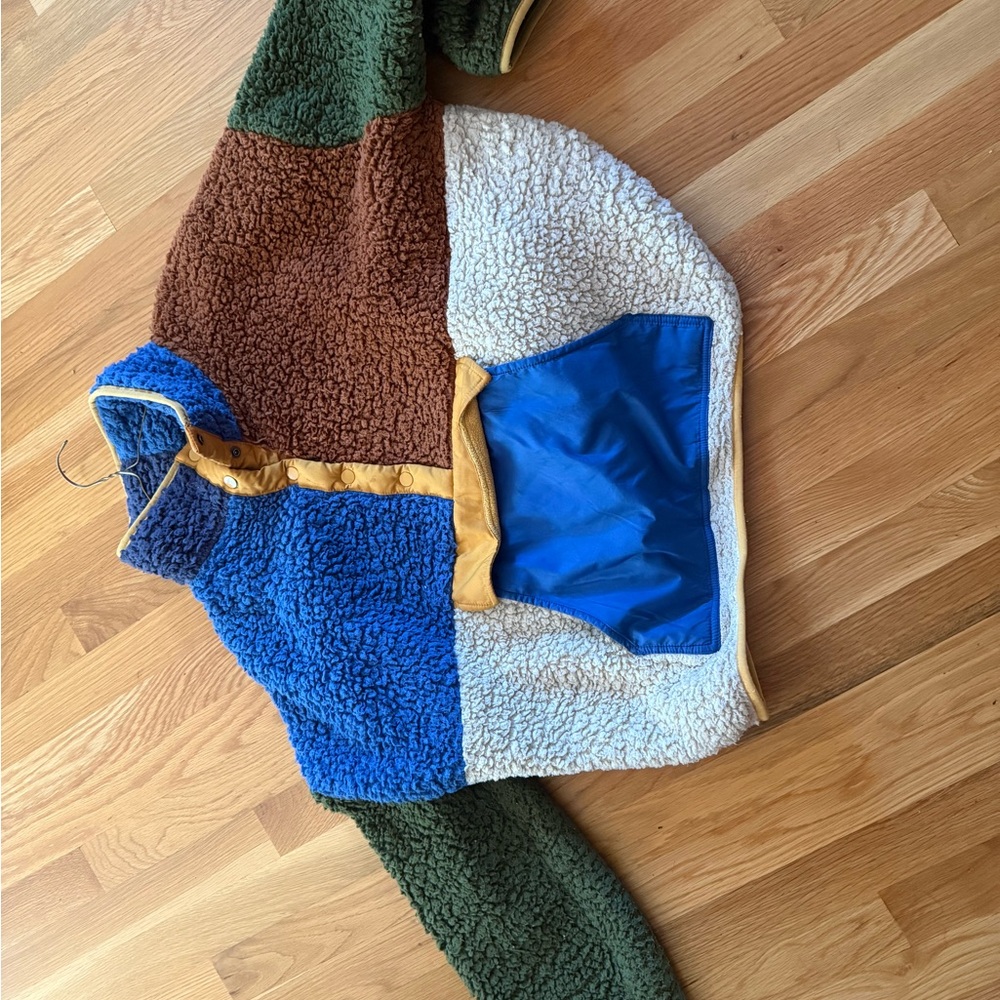 Eddie Bauer x The Great Colorblock Fleece Half Zip